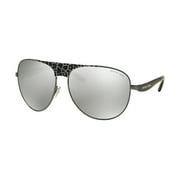 Sunglasses Michael Kors MK 1006 10586G Gunmetal Black Leopard/Black