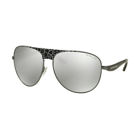 Sunglasses Michael Kors MK 1006 10586G Gunmetal Black Leopard/Black