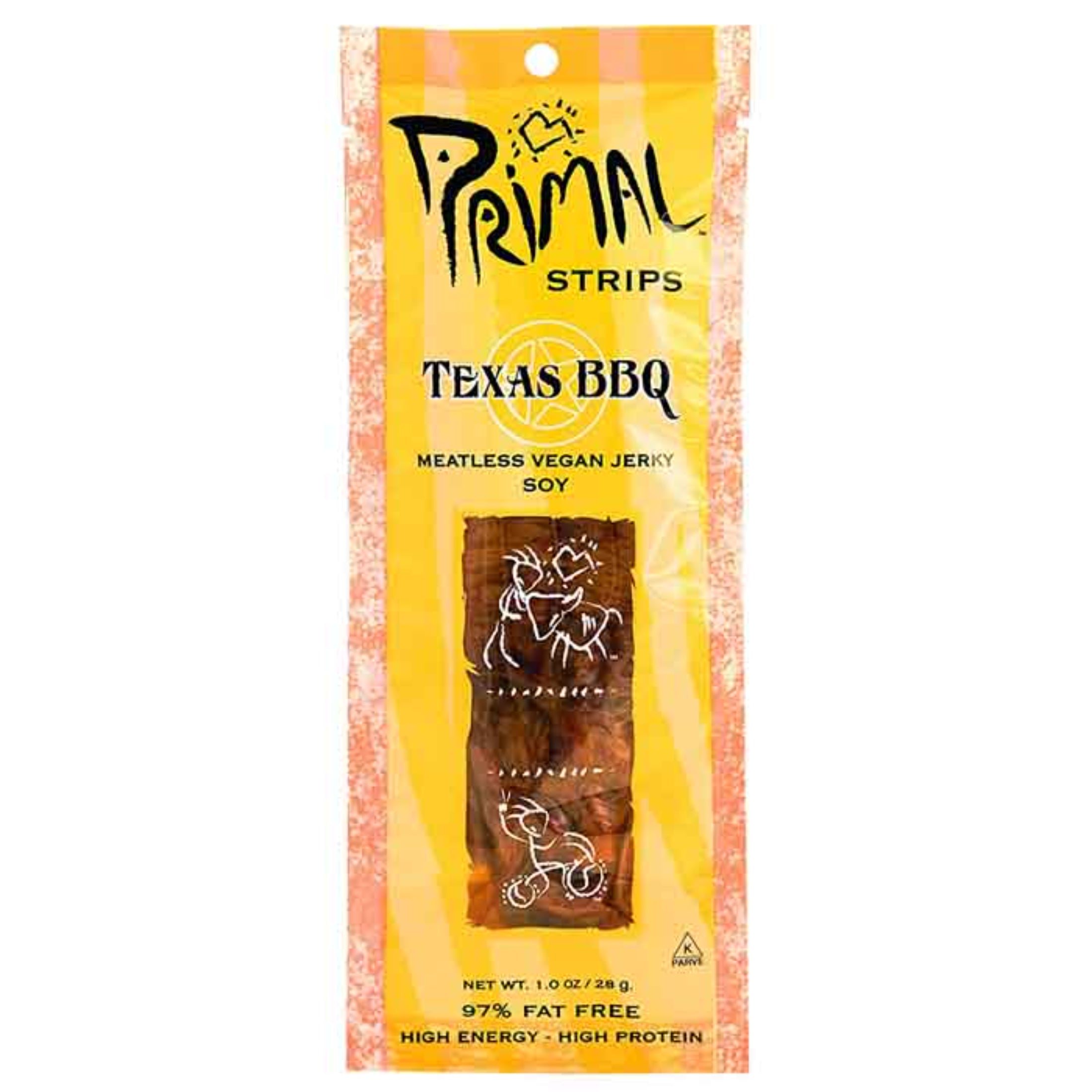 Vegan Meatless Jerky Strips Texas BBQ