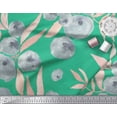 thumbnail image 3 of Soimoi Crepe Silk Fabric Flower & Leaves Watercolor Decor Fabric Printed Yard 42 Inch Wide, 3 of 3