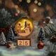 thumbnail image 5 of Calendario de Adviento de madera Injueey Cuenta regresiva hasta Navidad, 5 of 6