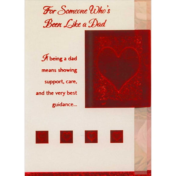 Like a Dad Valentine's Day Greeting Crd w/Envelope