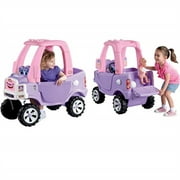 Little Tikes Princess cozy Truck Ride-On, Pink Truck