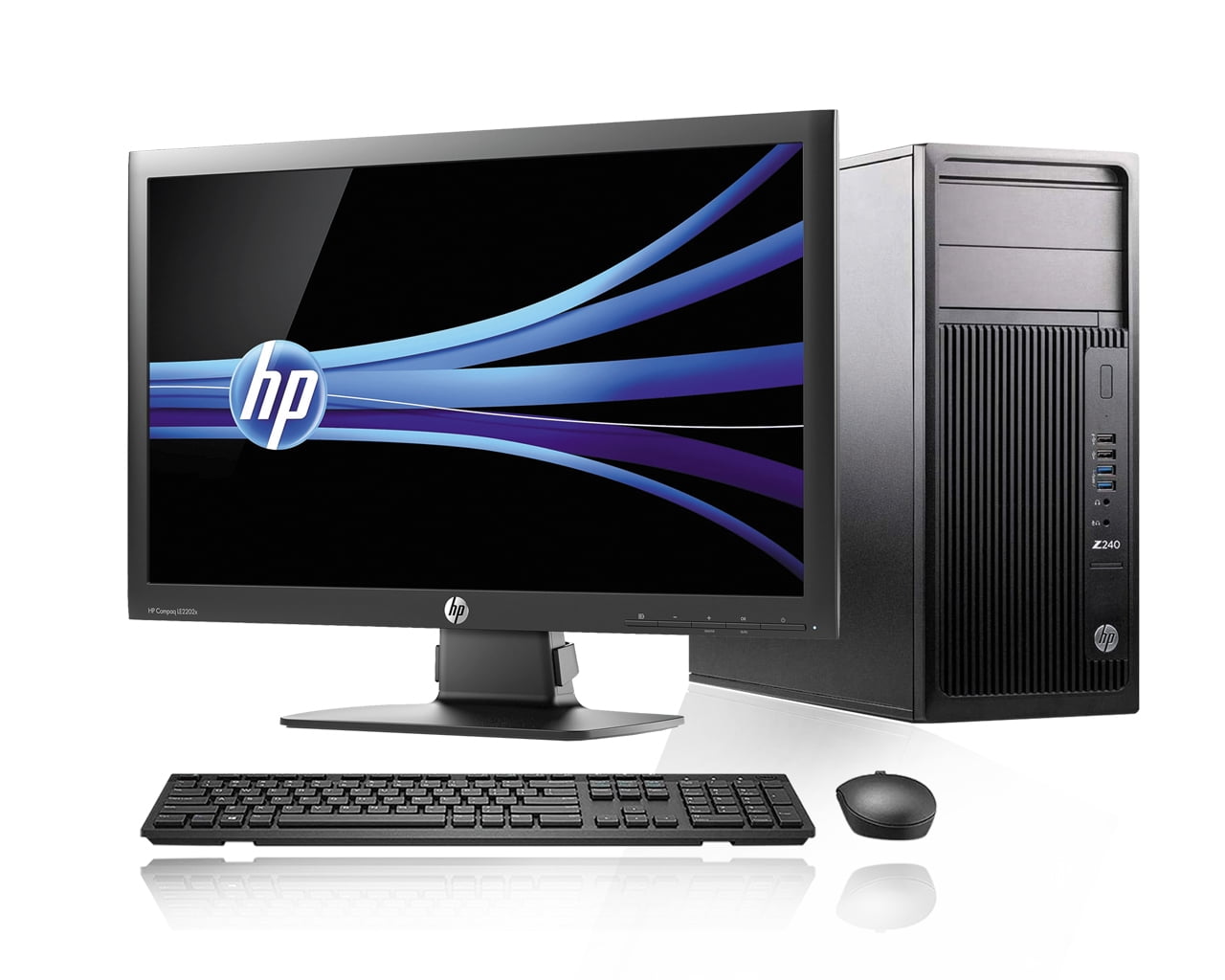 Completo Z240 MT Core I7 6ta 32GB RAM 1TB SSD TV 4GB Monitor 24" Wifi