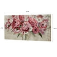 thumbnail image 3 of Rosa Impressions Floral Canvas Wall Art Multi Bright, 3 of 5