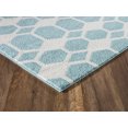 thumbnail image 4 of L Baiet MT720B23 Zoe Geometric Rug, Blue - 2 x 3 ft., 4 of 5