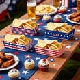 thumbnail image 4 of Txlpkdyx 4pcs Disposable Paper Food Trays,Snack Boxes for 4th of July,Independence Day Party Serving Trays for BBQ,Picnic & Treats, 4 of 6