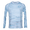 Blue Sky, variant on ShadeTech Athletic Fit Lightweight Long Sleeve, Midnight, XL