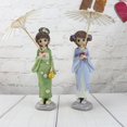 thumbnail image 3 of de Chica Japonesa con Sombrilla Plegable de Imitación Regalo de Cumpleaños Navidad para Adultos Baoblaze Resion Kimono Girl Doll Crafts, 3 of 8