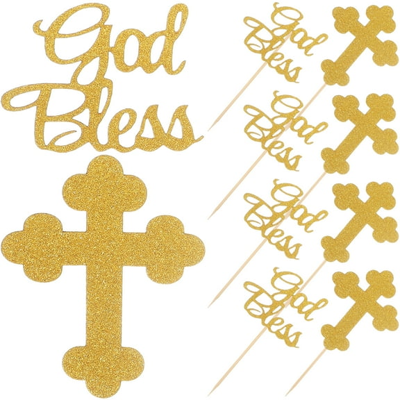 24pcs Cupcake Toppers Decorative Picks for Birthday Cake Party Decorations