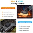 thumbnail image 5 of FOUKUS Electric Grill Brush: Bristle Free Grill Cleaner with Back-and-Forth Power Scrubber, 600°F Heat Resistant Electric BBQ Grill Brush Cordless, 4 Hour Runtime for Gas Charcoal Pellet Grills, 5 of 7