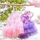 thumbnail image 2 of Pink-PurpleVestidos para Cachorros Niñas Mujeres - Vestidos De Flores para Perros Lindos Vestidos De Falda Corta para Cachorros Verano Suaves Y Transpirables para Gatos, Perros Y C, 2 of 4