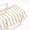 Gold, variant on Mosiee Bbq Grilled Rib Rack Thickened Barbecue Tool Lamb Chop Grill Portable Simple Silver