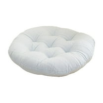 Uxgjfwu Floor Cushion, Solid Color Round Pillow Mat 16x16 Inch, Minimalist Living Room Balcony Tatami Yoga Meditation Seating Pad