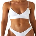 thumbnail image 3 of 2Pcs Femmes Bikini Ensembles Maillot de Bain Triangle Soutien-Gorge String Maillot de Bain, 3 of 6
