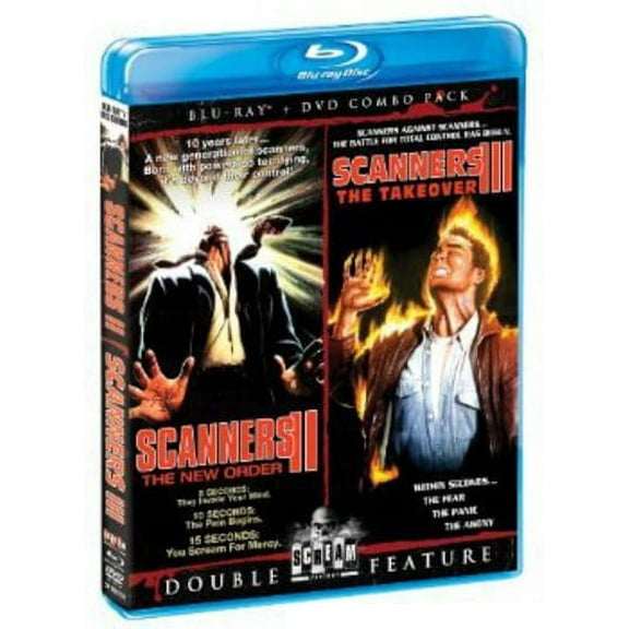 Scanners II: The New Order / Scanners III: The Takeover (Blu-ray   Blu-ray), Shout Factory, Horror