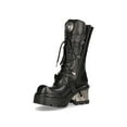 thumbnail image 5 of New Rock 373-S33 Ladies Black Gothic Mid Calf Boots 36, 5 of 6