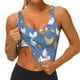 thumbnail image 3 of Balery Chicken Family Sujetadores deportivos con espalda cruzada para mujer, acolchados, sin costuras, de alto impacto, ideales para yoga, gimnasio, entrenamiento y fitness.-Medium, 3 of 8