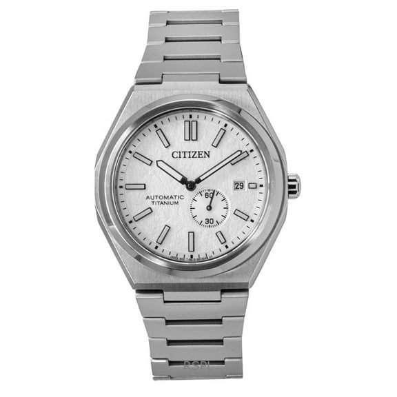Citizen Zenshin Automatic White Dial Men's Watch NJ0180-80A