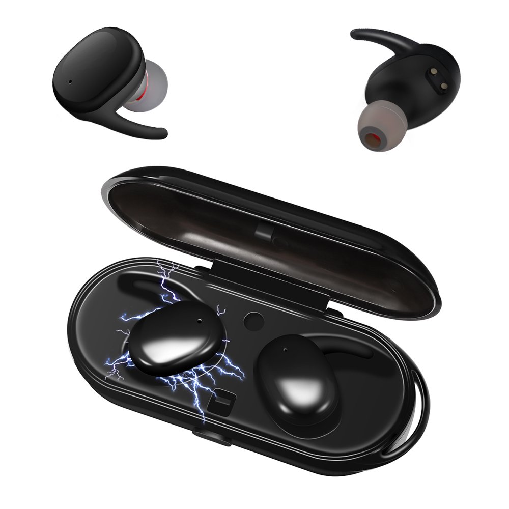 Wireless Earbuds, Mini TWS Headphones Touch Control Headset With