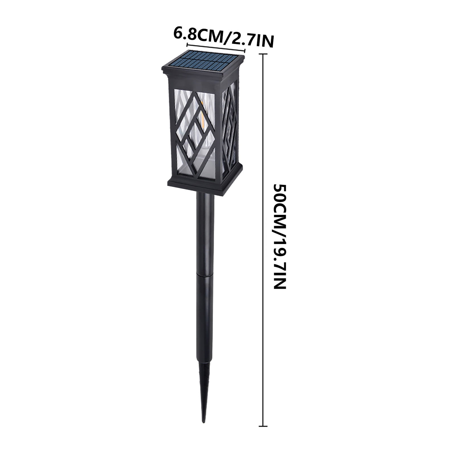 Outdoor Solar Lights,Solar Garden Lights,Waterproof Warm White LED Solar Landscapes Stake Lights Garden Decor for Yard Patio Driveway Walkway Path Lighting