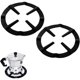 thumbnail image 1 of Soporte para estufa de ollas, reductor de ollas, soporte de anillo para cafetera, accesorios para estantes, reductor de quemador, soporte de anillo de montaje para cafetera expreso, horno y, 1 of 5