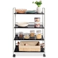 thumbnail image 2 of Costway 4 Niveaux Chariot de Rangement Roulant Organisateur de Cuisine Multifonction, 2 of 10