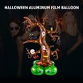 thumbnail image 4 of Base Pie 4D Globo Película Aluminio Halloween Base Tridimensional Calabaza Bruja Halloween Forma Muerto Globo Dibujos Animados (árbol Muerto) [Contacte Con El Servicio Al Cliente + Individual 3 Pelos], 4 of 9