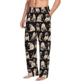 thumbnail image 6 of Pofeuu French Bulldog Print Men's Pajama Pants, Soft Lounge Pajama Pants with big pockets for Men Plaid Pj Bottoms-XX-Large, 6 of 6