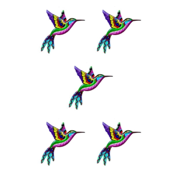 Colgante de pared de oficina de colibrí de hierro forjado Billuyoard decoración Universal para el hogar