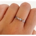 thumbnail image 2 of Zircon Flower Ring Women Fashion Ins Ring, 2 of 3