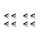 thumbnail image 1 of Cateissary Surtido de 4 piezas de moldes para pasteles, molde antiadherente para Mousse, herramienta para hornear pasteles, utensilios para Triangular 2Conjunto, 1 of 6