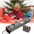 thumbnail image 2 of Long Wrapping Paper Storage Bag Hanging Heavy Duty Christmas Gift Wrap Storage Organizer with Detachable Accessory Tote Durable 600D Nylon, 2 of 5