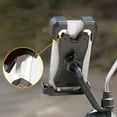 thumbnail image 4 of Motorcycle Phone Mount under $5! kkbbma Motorcycle Phone Mount, Auto Lock and Quick Release Phone Holder for Motorcycle Moped Scooter Rear View Mirror Phone Mount for Cell Phone, 4 of 6