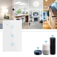 thumbnail image 2 of Smart Switch Tuya Control Voice Control WiFi Smart Home Touch Switches Need Neutral Temperature Remote Controller Mobile Phone APP ,Easily DIY, 2 of 7