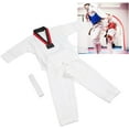 thumbnail image 6 of GGB-Kids Taekwondo Uniform, Taekwondo Uniform with Belt, Uniform Taekwondo Suit for Martial Arts Training for Boys Girls【0514】, 6 of 9