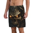 thumbnail image 2 of Fotbe Metal Evil Skull Trajes de Baño Estampados para Hombre, Shorts de Verano de Secado Rápido, Ropa de Playa, Bañadores-3X-Large, 2 of 6