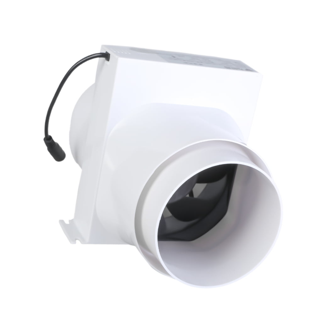 110mm Duct Fan Powerful Inline Extractor Fan 12V Duct Blower Indoor Air Exhaust Boosters For Workshop Basement Tent
