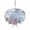 Blue, variant on Outdoor Tablecloths with Umbrella Hole & Zipper, Coastal Jellyfish 60 x102 Inch Rectangle Tablecloths, Summer Beach Nautical Ocean Coral Seahorse Waterproof Table Cloth, Patio/Pool Table Covers