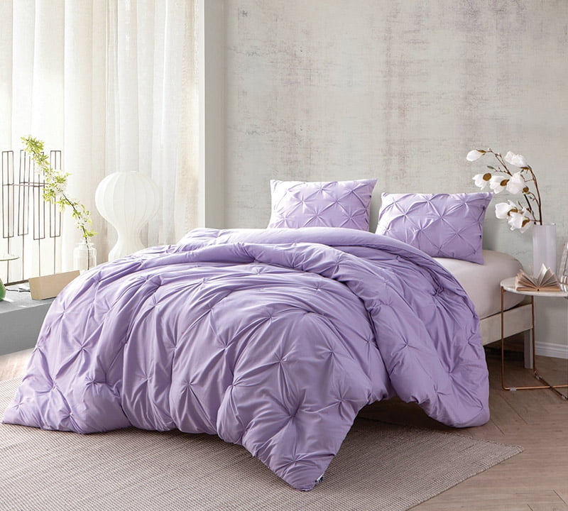 Breathable Fade Resistant Includes 1 Comforter Soft Y34 Box Stitched Hypoallergenic 2 Piece 3d Purple Butterfly