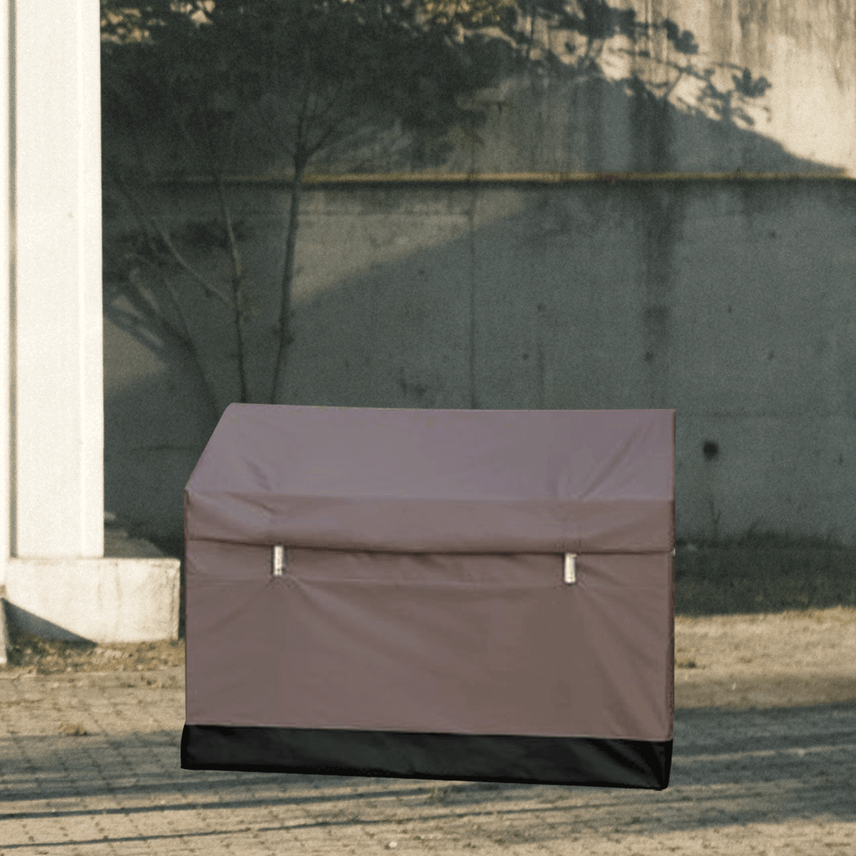 162 Gallon Large Deck Box, Heavy Duty Outdoor Polyester Storage Box for