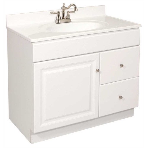 Design House Wyndham 36 Bathroom Vanity Base Walmart Com Walmart Com