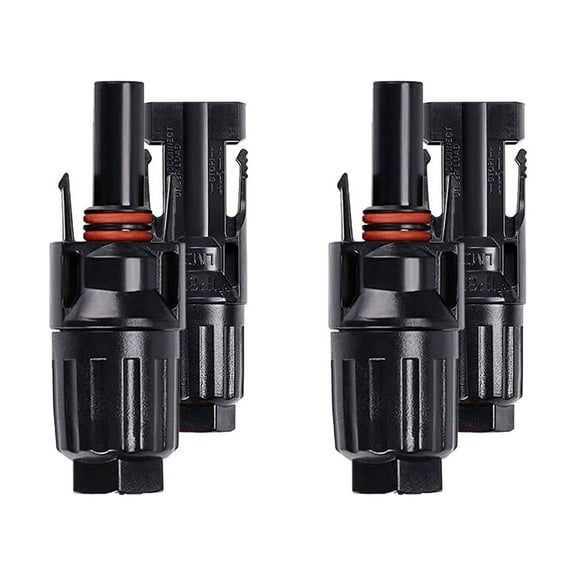 ACOPOWER 2 Pairs PV Connector Male/Female Solar Panel Cable Connectors