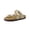 Stone nubuck, variant on Luna Kids Sandals, Supportive Cork Footbed Slides for Kids, Boys and Girls with Adjustable Buckles and Comfortable Fit