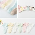 thumbnail image 1 of Cheers.US 3 Pairs Infant Baby Toddler Girl Boy Cartoon Animal Knee Length Stockings Mesh Socks, 1 of 7