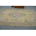 thumbnail image 3 of Turkish Rug, Large Rug, Vintage Rug, Antique Carpet, 75x123 inches Brown Carpet, Decorative Living Room Carpet, 11726, 3 of 10