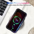 thumbnail image 5 of Casetego for Samsung Galaxy A55 5G/A35 5G Case,Glow in The Dark Three Layer Heavy Duty Shockproof Full Protection Hard Plastic Bumper+Soft Silicone Protective Case,Shiny Blue, 5 of 8
