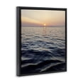 thumbnail image 3 of Stupell Industries Sundown Waters Seascape Black Framed Floater Canvas Wall Art design by Kali Wilson, 31 x 25, 3 of 9
