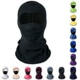thumbnail image 2 of Wyobmus Men's Fleece Ski Mask Balaclava Face Mask Windproof Cycle Caps Full Face Cover for Ski Snowboard Motorcycle Outdoor Cold Weather A-Yellow, 2 of 2