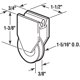 thumbnail image 2 of Roller Assembly Prime-Line, de nailon, 1,31 cm de profundidad x 0,97 cm de largo, 2 of 2